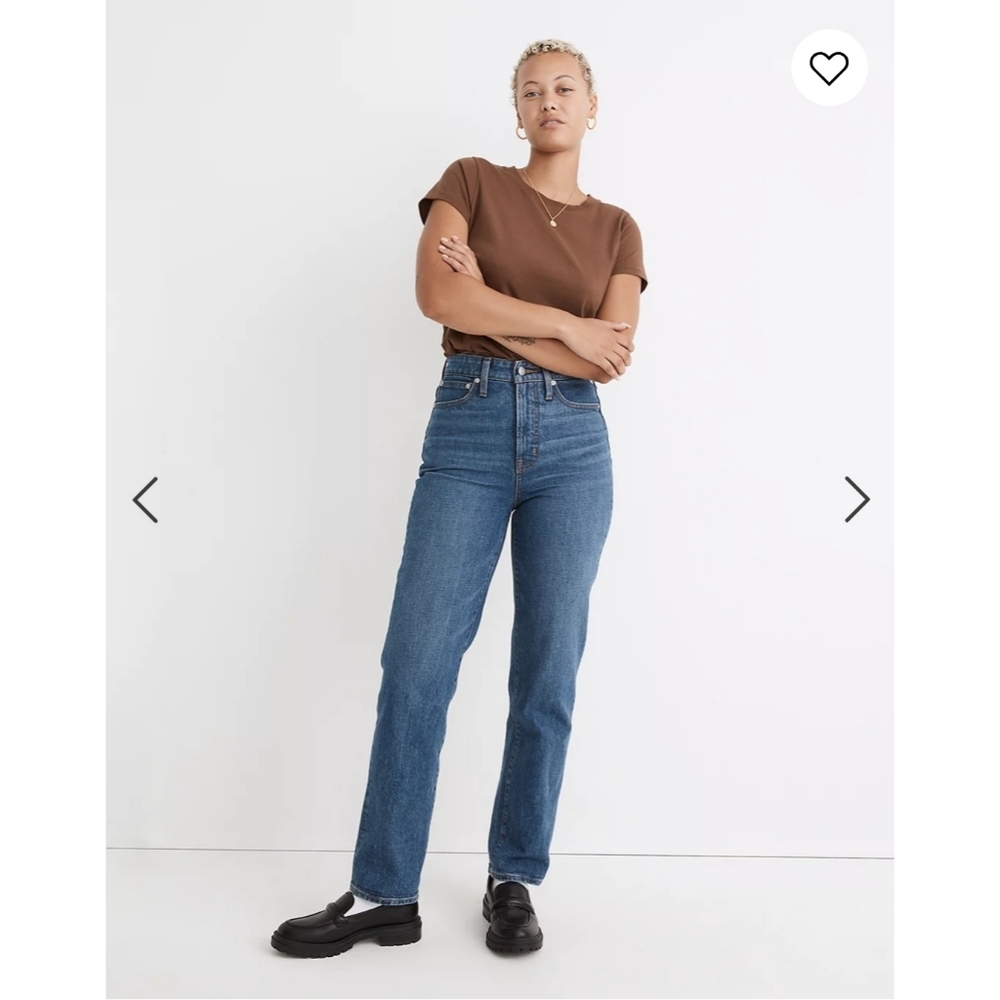 Madewell Petite Curvy Vintage Straight Jeans
